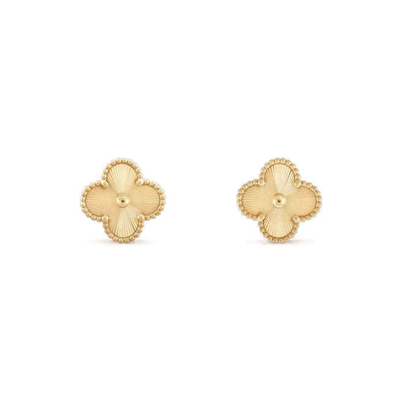 [LORA]CLOVER MEDIUM 1 MOTIFS LASER EARRINGS