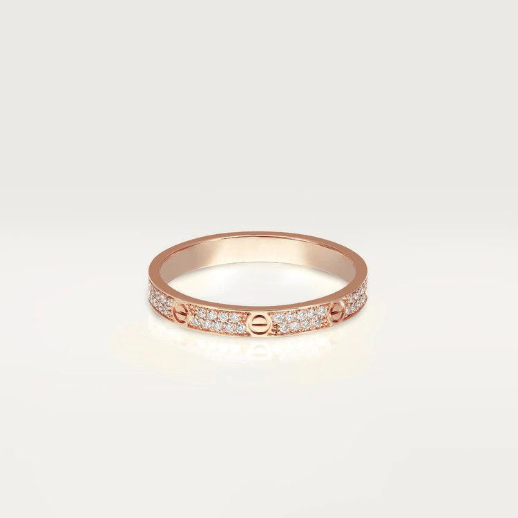 [LORA]LOVE RING 2.65MM DIAMOND