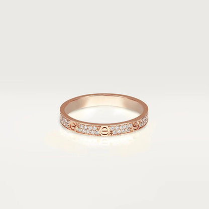 [LORA]LOVE RING 2.65MM DIAMOND