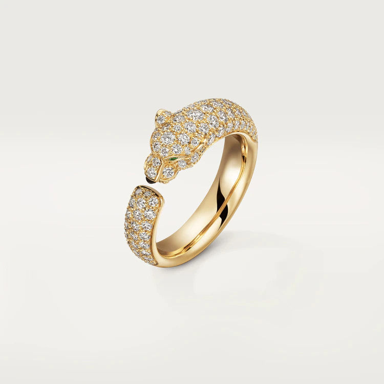 [LORA]PANTHERE PINK GOLD DIAMOND RING